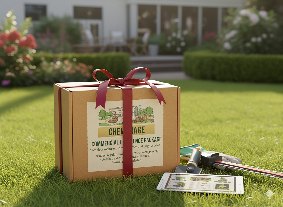 Commercial Excellence Package - Professional commercial lawn maintenance